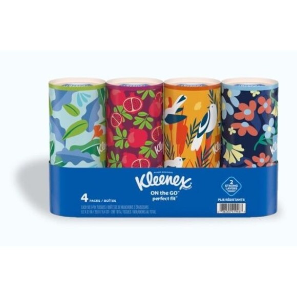 Kleenex Perfect Fit Facial Tissue Cylinders - Picture 1 of 2